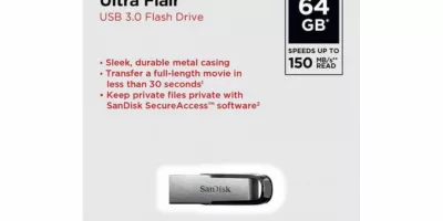 SanDisk Ultra Flair 3.0 64 Gb - Metal