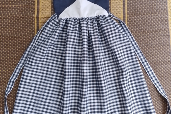 Robe carreau pour primaire