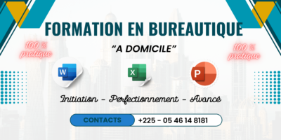 FORMATION EN INFORMATIQUE A DOMICILE