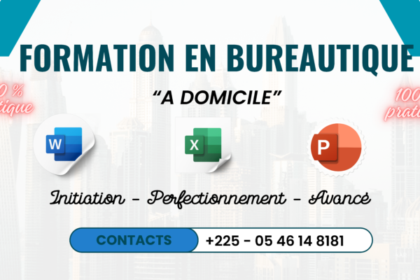 FORMATION EN INFORMATIQUE A DOMICILE