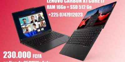 lenovo carbon x1 core i7 ram 16go ssd 512go