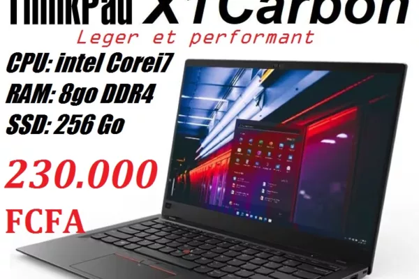 lenovo carbon x1 core i7 ram 16go ssd 512go