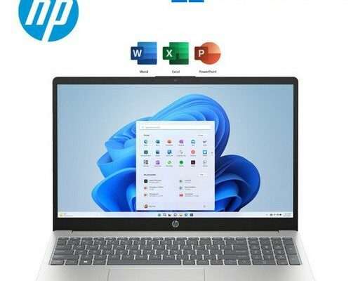 ORDINATEUR HP - CELERON - 15" POUCES - 4GB / 256 SSD