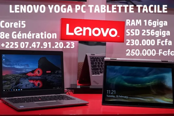 PC TABLETTE TACTILE LENOVO YOGA CORE i5