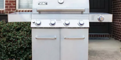 BARBECUE A GAZ INOXYDABLE