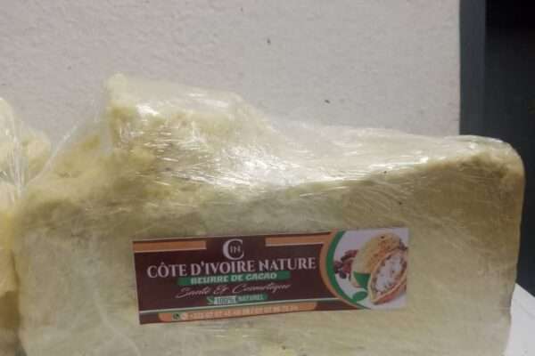 Beurre de cacao brut naturel