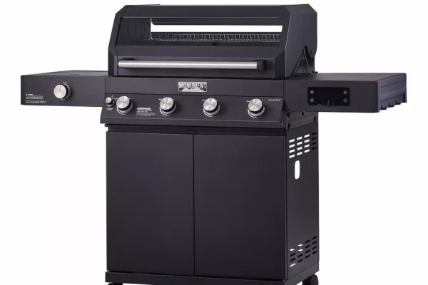 BARBECUE A GAZ INOXYDABLE