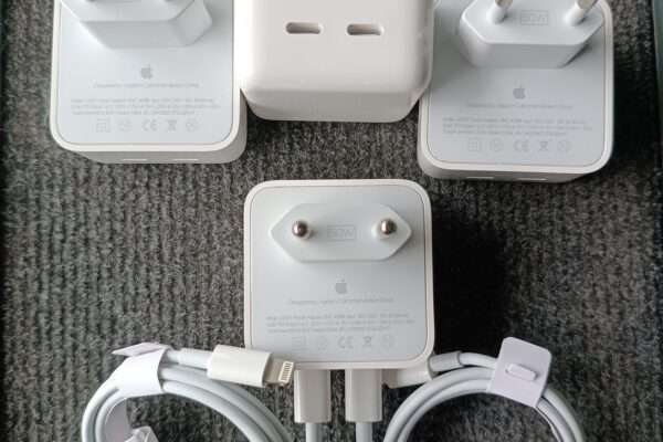 Chargeur original iphone 50 watts deux secteurs