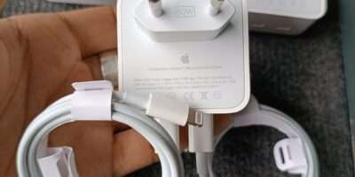 Chargeur original iphone 50 watts deux secteurs