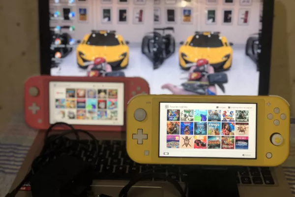 Nintendo switch lite Avec 24 jeux la livraison gratuite