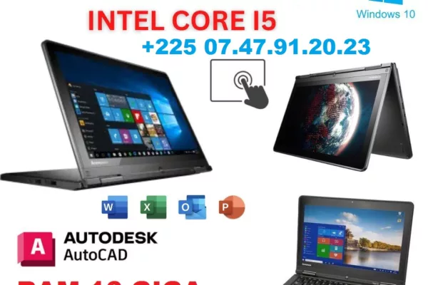 PC TABLETTE LENOVO YOGA Core i5 ram 16go