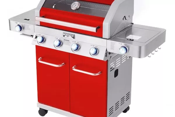 BARBECUE A GAZ INOXYDABLE