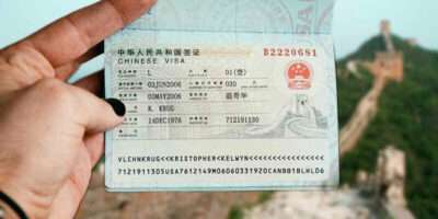 Assistance visa chine