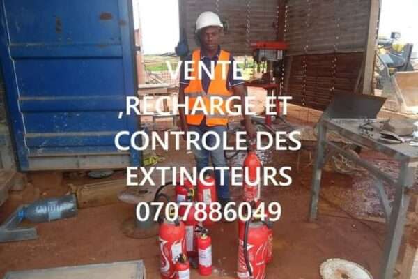 Extincteurs et recharge en vente