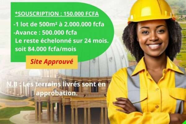 Vente de terrains - sites approuvés