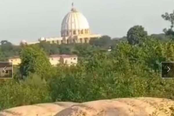 Terrain en vente yamoussoukro vers basilique