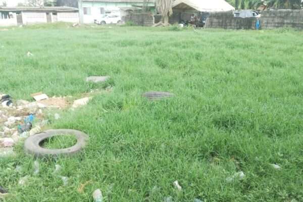 Vente d'un terrain en bordure de route