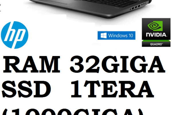 PC GAMER HP ZBOOK CORE i7 RAM 32giga SSD 1TERA