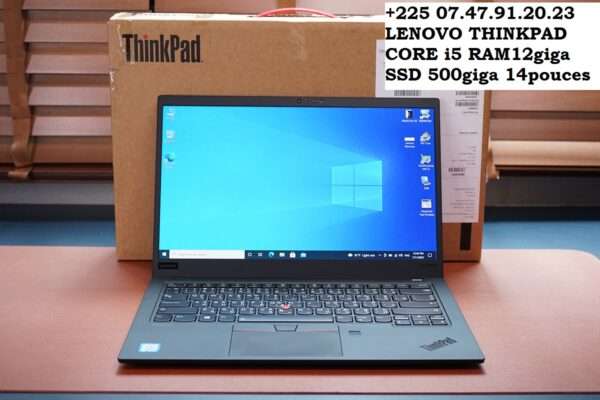 LENOVO THINKPAD CORE i5 RAM 12giga +SSD 512giga