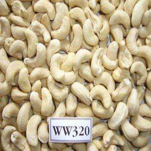shelled cashew nuts from Ivory Coast