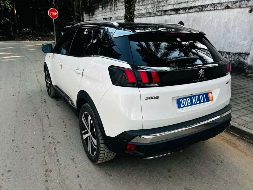 Peugeot 3008 GT Année 2019 4 cylindres Diesel turbo Intérieur cuir démarrage start moteur impeccable coffre automatique / hayon mains libres / i cockpit Capteur devant-arrière Kilométrage 44000 mil Véhicule très bien entretenu Zéro défaut consommation