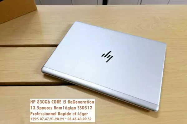 PUISSANT HP 830G6 CORE i5 RAM 16GIGA