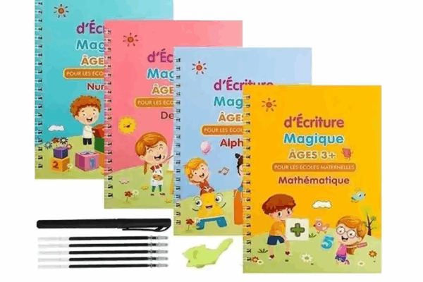 4CAHIERS DE FORMATION POUR AMELIORER L"ECRITURE DES ENFANTS